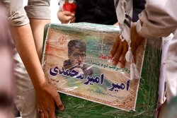 تشییع سردار شهید امیر امیرمحمدی در کرمان