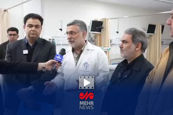 بازدید سرزده وزیر بهداشت از بیمارستان آموزشی درمانی در تربت حیدریه