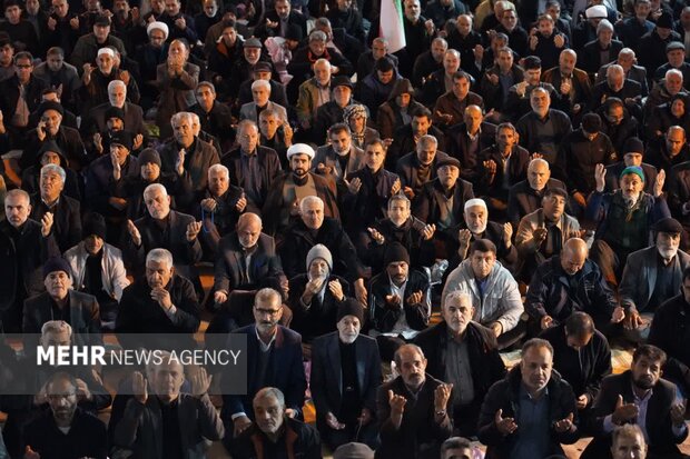 برپایی نماز استغاثه به امام زمان در خوانسار