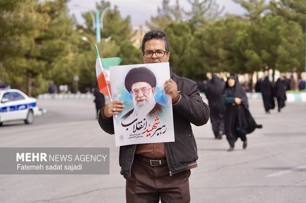 تشییع سردار شهید امیر امیر محمدی در کرمان