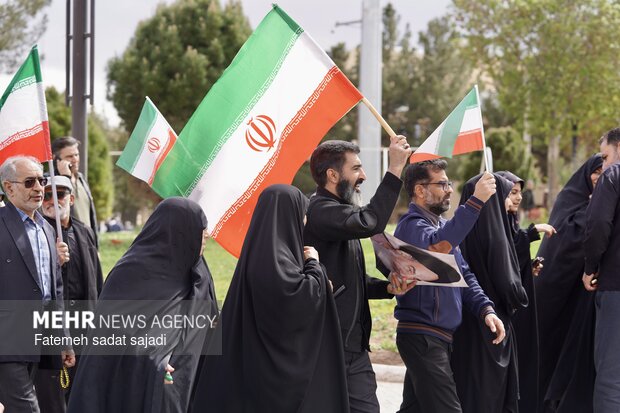 تشییع سردار شهید امیر امیر محمدی در کرمان
