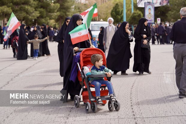 تشییع سردار شهید امیر امیر محمدی در کرمان