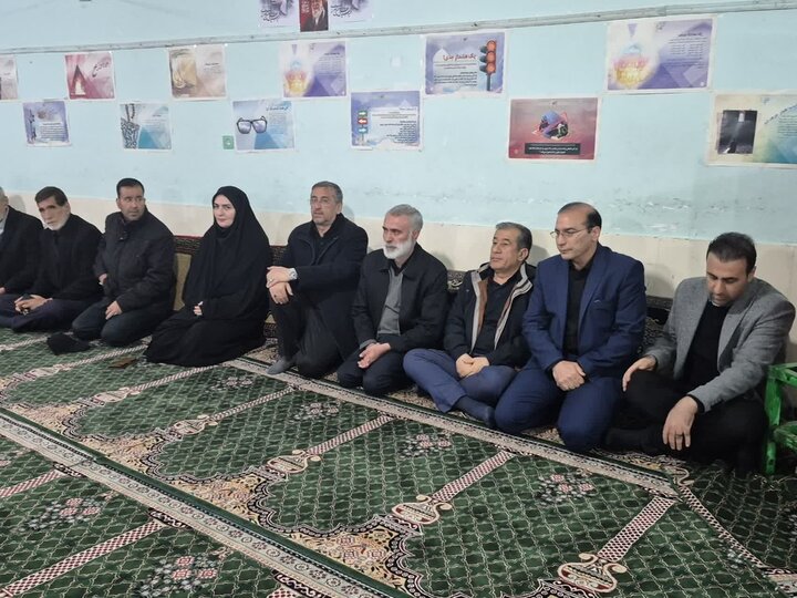 حضور استاندار لرستان در مراسم گرامیداشت شهید «حاج رمضان حسنوند»