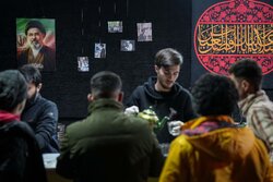 فعالیت موکب مردمی در شب‌های اقتدار کیش