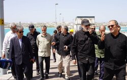 فرماندار بوشهر: نظم و امنیت کامل در جزیره خارگ برقرار است