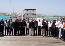 بازدید اعضای کمیسیون امنیت ملی مجلس از جزیره خارگ