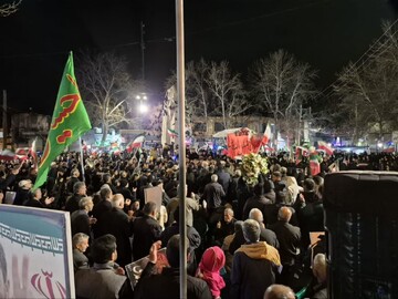 تجمع مدافعان انقلاب در رامیان