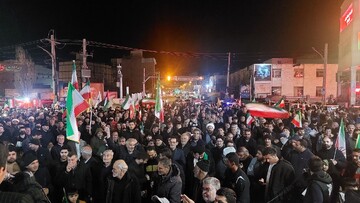 تجمع شبانه مردمی در کردکوی برگزار شد