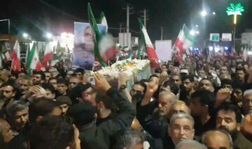 استقبال از سردار شهید بهنام رضایی در زادگاهش