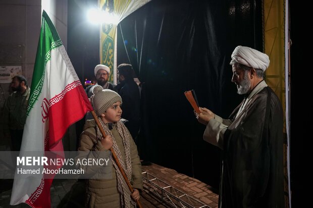 موکب دانشجویان در میدان جهاد همدان