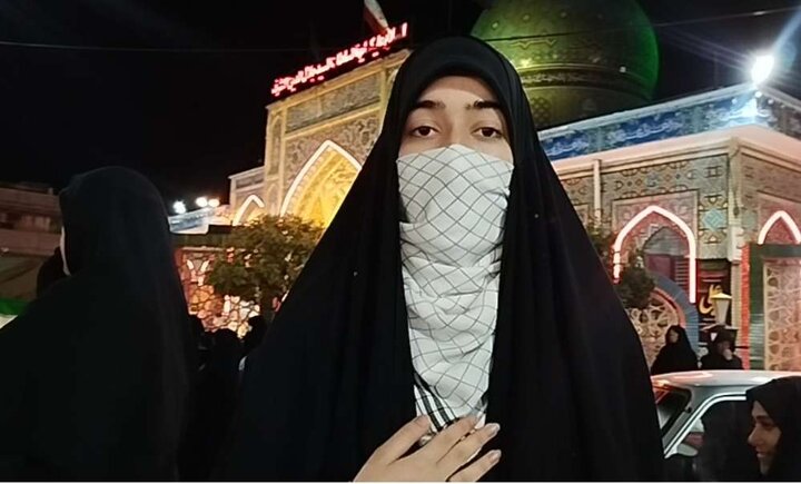 رجزخوانی نوجوان گیلانی به زبان انگلیسی برای ترامپ