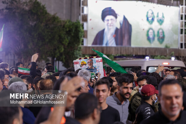 وداع با شهید بهنام رضایی در بوشهر