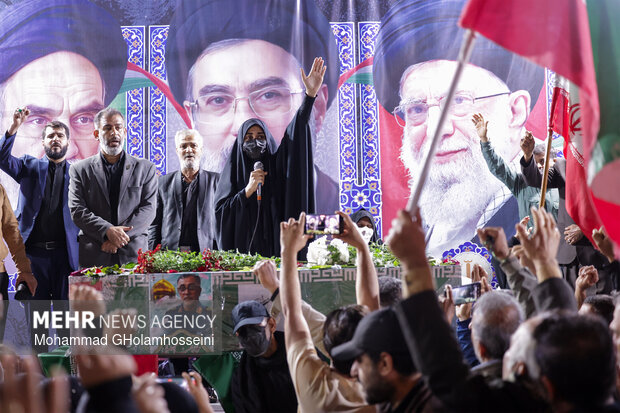 وداع با شهید بهنام رضایی در بوشهر