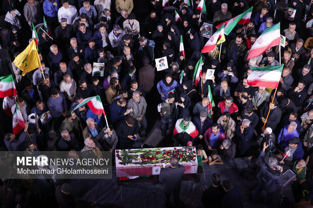 وداع با شهید بهنام رضایی در بوشهر