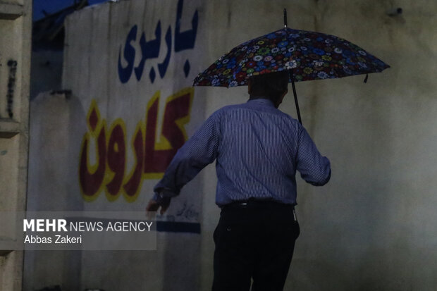 اولین باران بهاری در هرمزگان