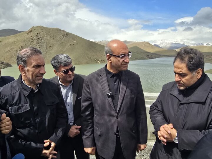 سد آناهیتا در مرحله آبگیری قرار گرفت