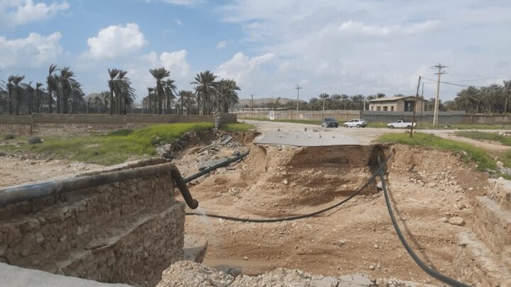 بازسازی فوری تأسیسات آبرسانی آسیب دیده بارش های اخیر در فارس