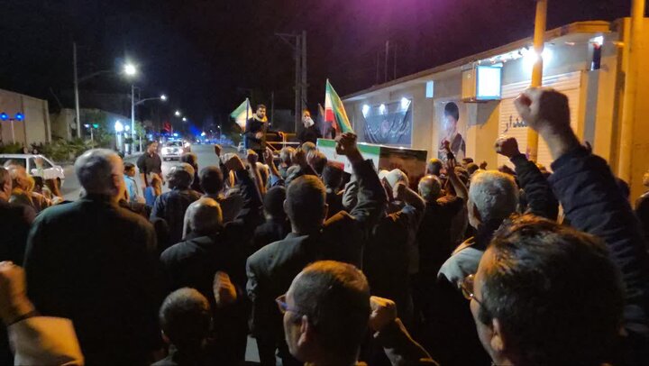 اشک و اندوه در چاهملک؛ پیکر ۲ شهیده خردسال جنگ رمضان تشییع شد