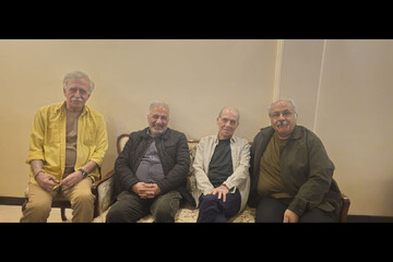 عیادت هیئت‌رئیسه و مدیرعامل خانه سینما از واروژ کریم مسیحی