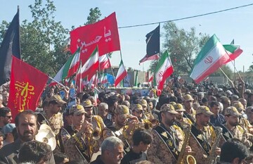 مراسم تشییع و خاکسپاری سردار شهید «بهنام رضایی»