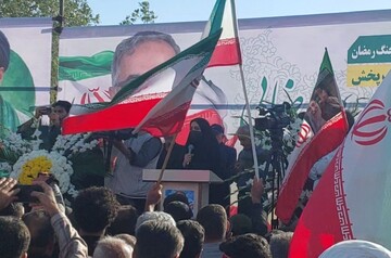 دختر سردار شهید رضایی: «جان می‌دهیم ولی وطن نه»