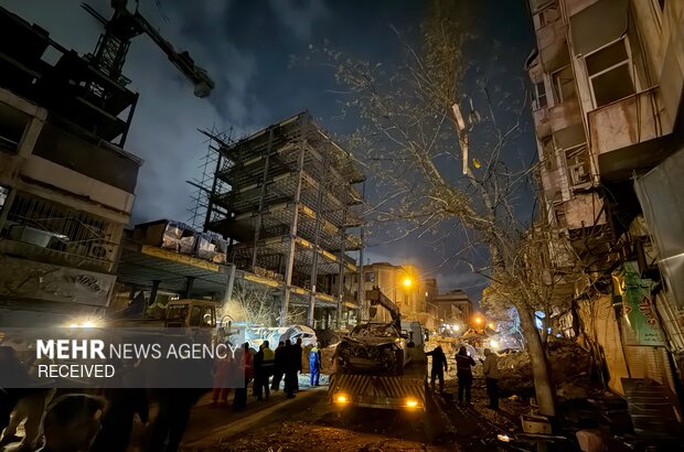 آثار تجاوز به مناطق مسکونی تهران