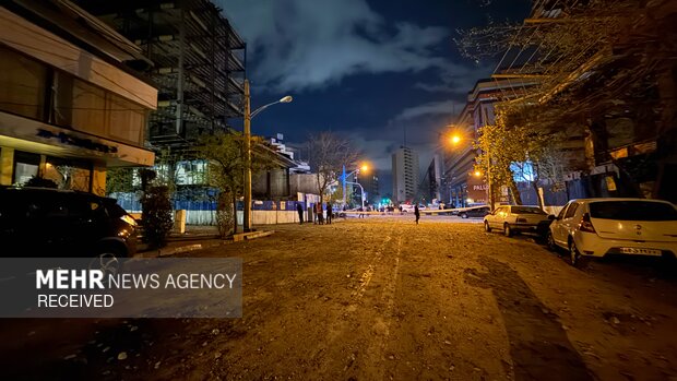 Destruction of residential areas in Tehran in US aggression
