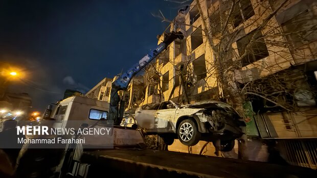 آثار تجاوز به مناطق مسکونی تهران