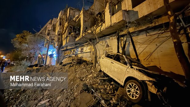 آثار تجاوز به مناطق مسکونی تهران