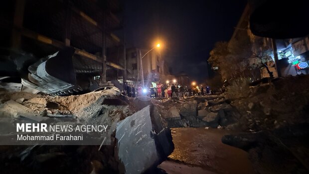 آثار تجاوز به مناطق مسکونی تهران