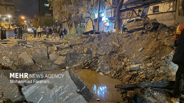 آثار تجاوز به مناطق مسکونی تهران