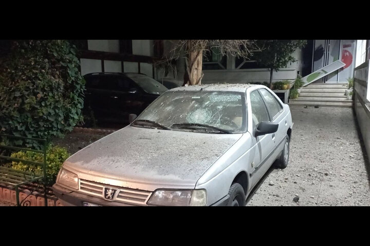 آسیب‌دیدن ساختمان مرکز گسترش سینمای مستند در تجاوز صهیونی‌آمریکایی