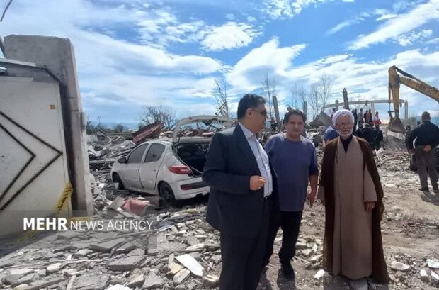 دائمی: ارزیابی خسارت واحدهای مسکونی روستای عثماوندان آغاز شده است