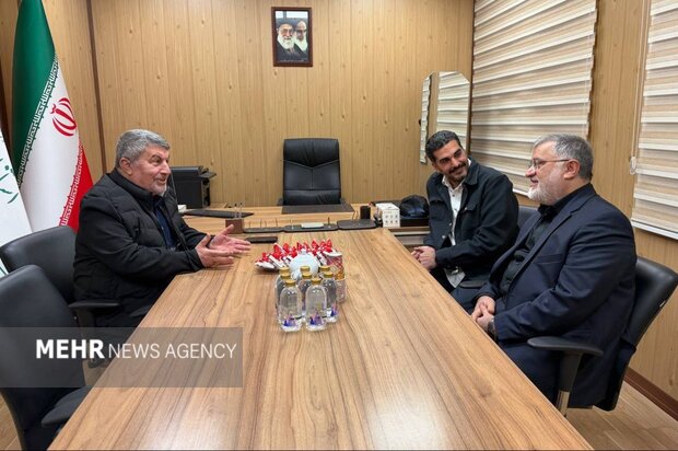 دیدار رئیس شورای اطلاع‌رسانی دولت با استاندار تهران