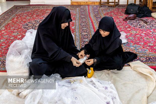 بانوان جهادگر در ایام‌ جنگ‌ تحمیلی رمضان‌