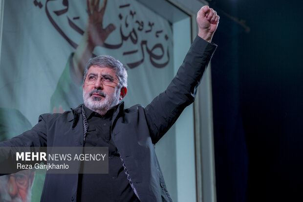 اجتماع حمایت از رزمندگان در مقابله با دشمن آمریکایی - صهیونی