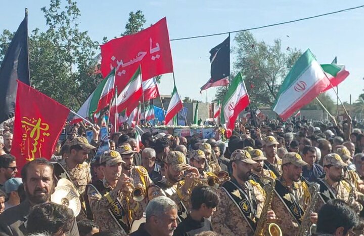 مراسم تشییع و خاکسپاری سردار شهید «بهنام رضایی»