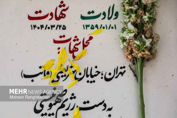 Martyring Iranians by criminal Israeli regime
