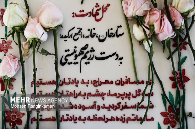 Martyring Iranians by criminal Israeli regime
