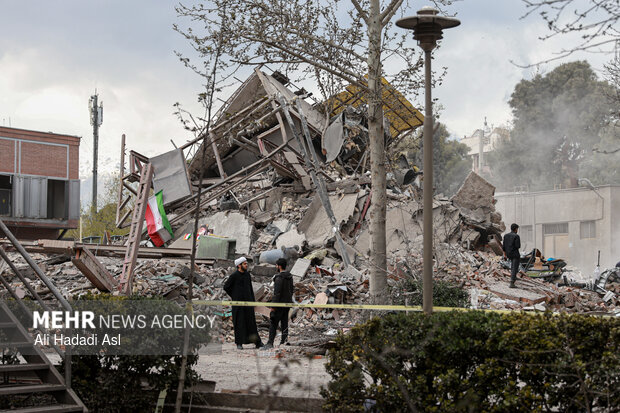 US-Israeli attacks on Tehran University of Science & Tech.
