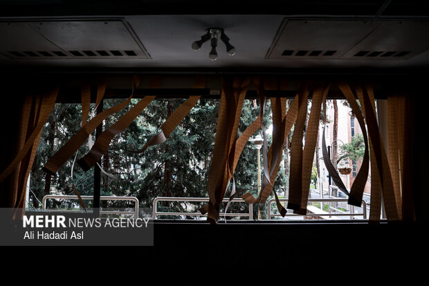 US-Israeli attacks on Tehran University of Science & Tech.
