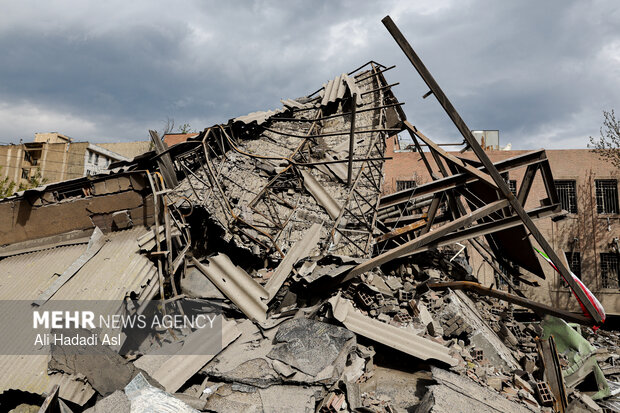 US-Israeli attacks on Tehran University of Science & Tech.
