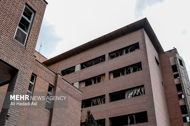 US-Israeli attacks on Tehran University of Science & Tech.
