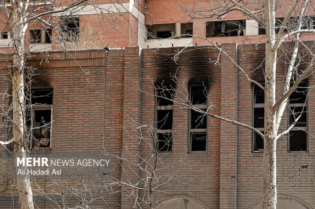 US-Israeli attacks on Tehran University of Science & Tech.
