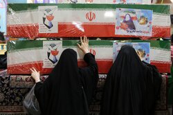 مراسم وداع با شهدای پردیسان در قم