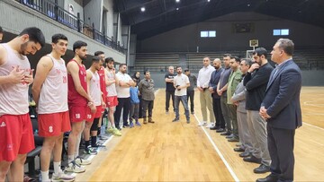 اردوی تیم ملی بسکتبال در آمل