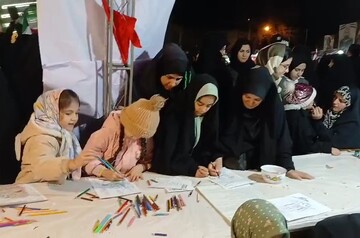 برپایی غرفه فرهنگی ویژه کودکان و نوجوانان در مراغه