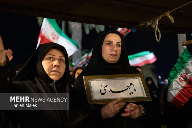 وداع با پیکر شهید محمد عباسی در گرگان