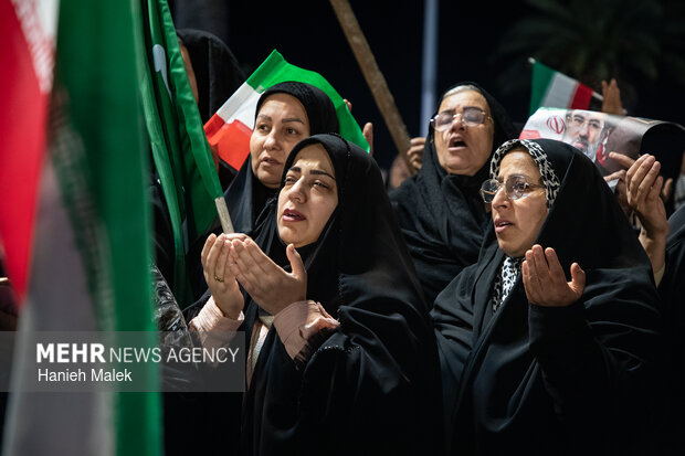 وداع با پیکر شهید محمد عباسی در گرگان
