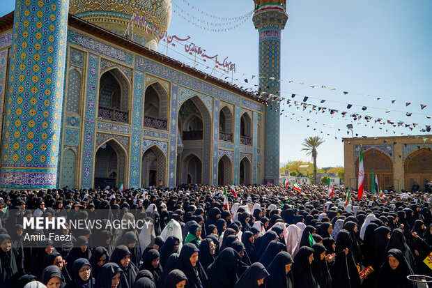 تشییع شهدای جنگ رمضان در شیراز